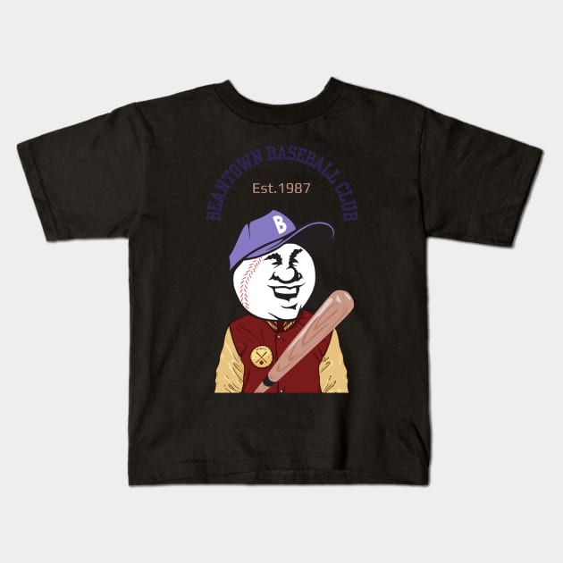 Beantown baseball club Kids T-Shirt by Benjamin Customs